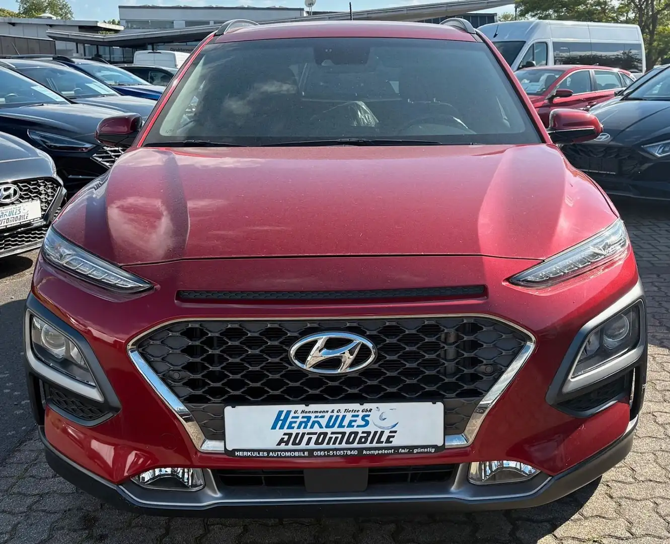 Hyundai KONA 1.0 T-GDI AppleCarplay/Sitzheizung Rojo - 2