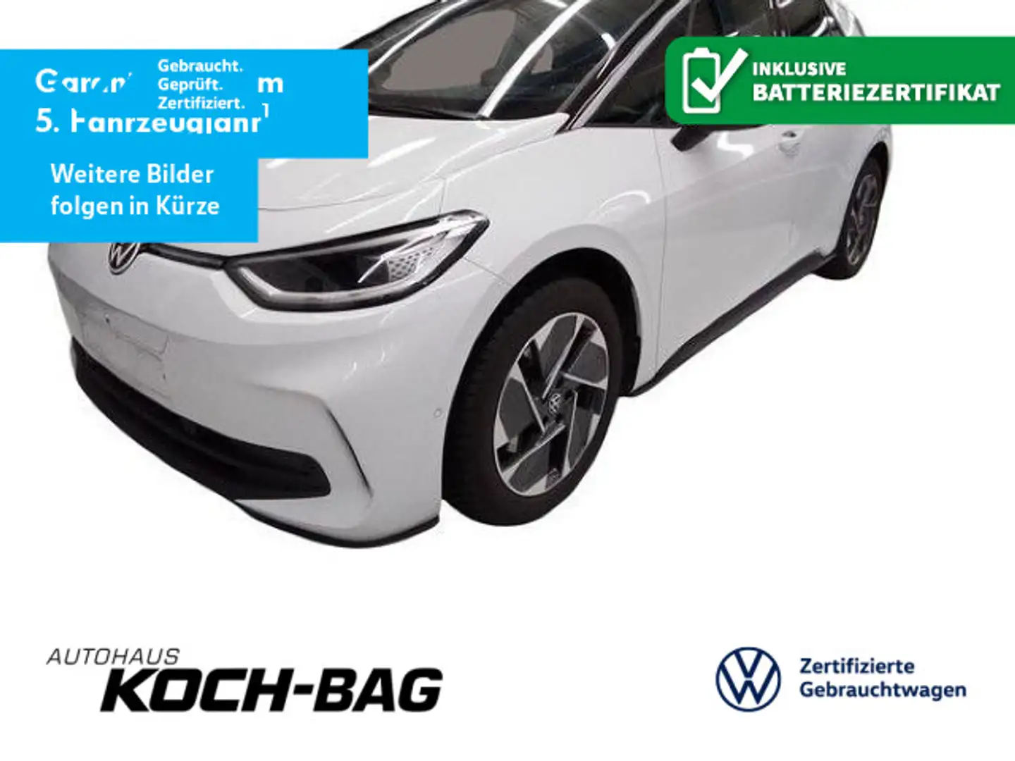 Volkswagen ID.3 Pro electric Pano Navi AHK LED Weiß - 1