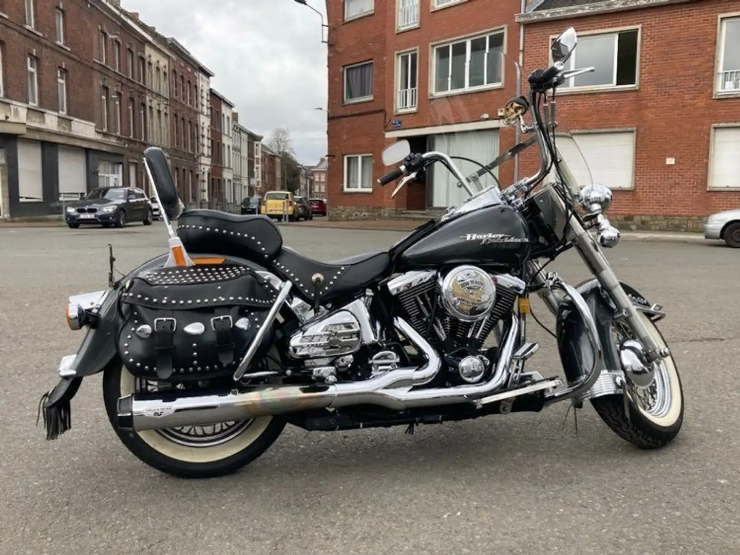 Harley-Davidson Heritage Softail Grijs - 1