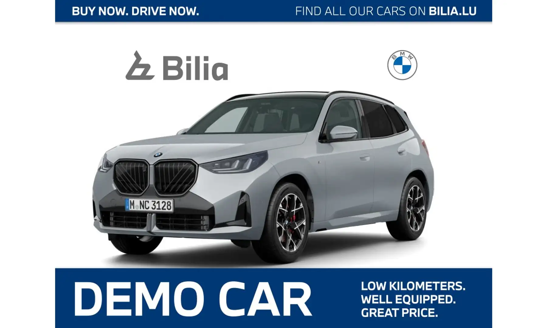 BMW X3 20d xDrive M Sport M Sportpaket HK HiFi DAB Grau - 1