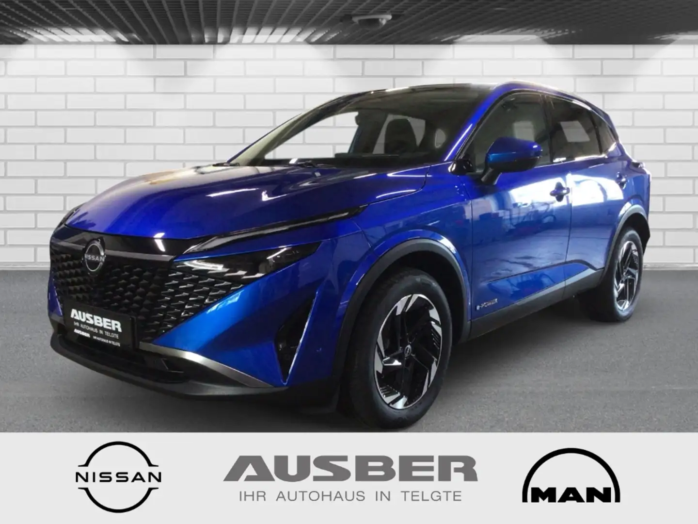 Nissan Qashqai N-Connecta e-Power 1.5 VC-T PanoramaGlasdach HeadU Blau - 1