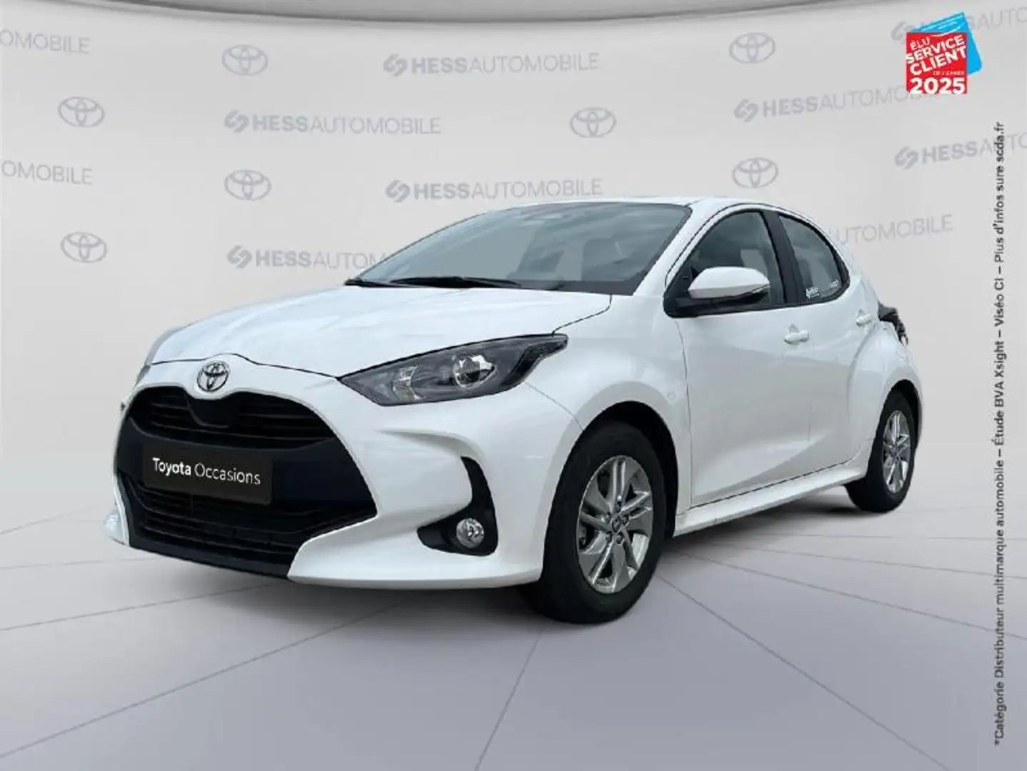 Toyota Yaris 116h Dynamic Business + Programme Toyota Experienc Blanc - 1