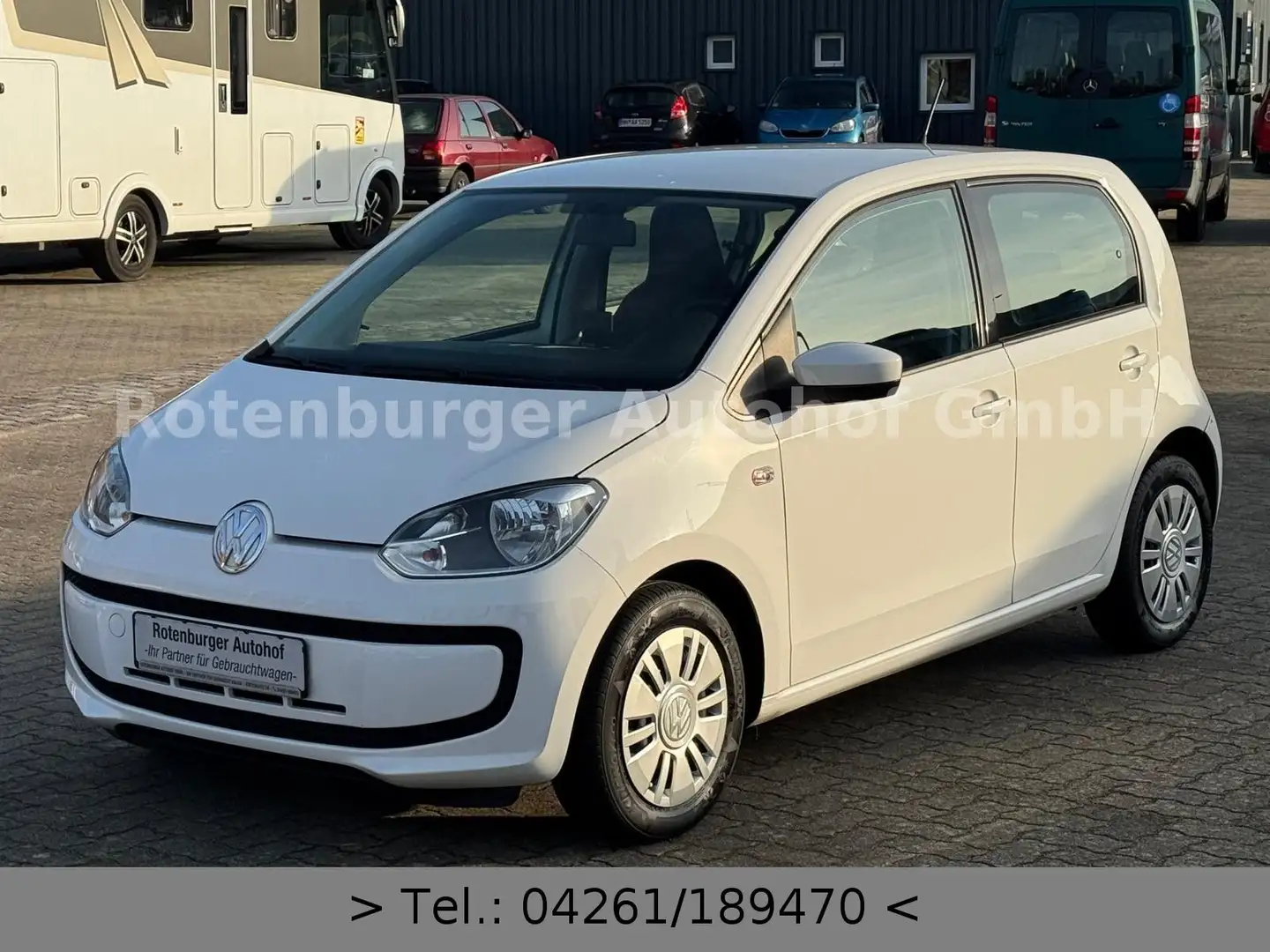 Volkswagen up! UP! 1.0 MOVE UP! AUTOMATIK*NAVI*KLIMA*TÜV NEU* Weiß - 2