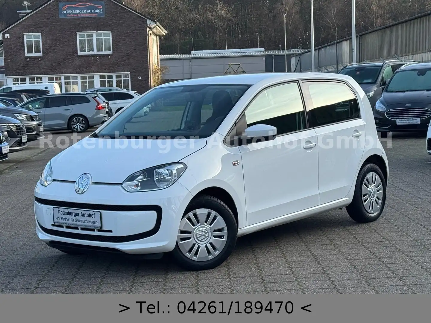 Volkswagen up! UP! 1.0 MOVE UP! AUTOMATIK*NAVI*KLIMA*TÜV NEU* Weiß - 1
