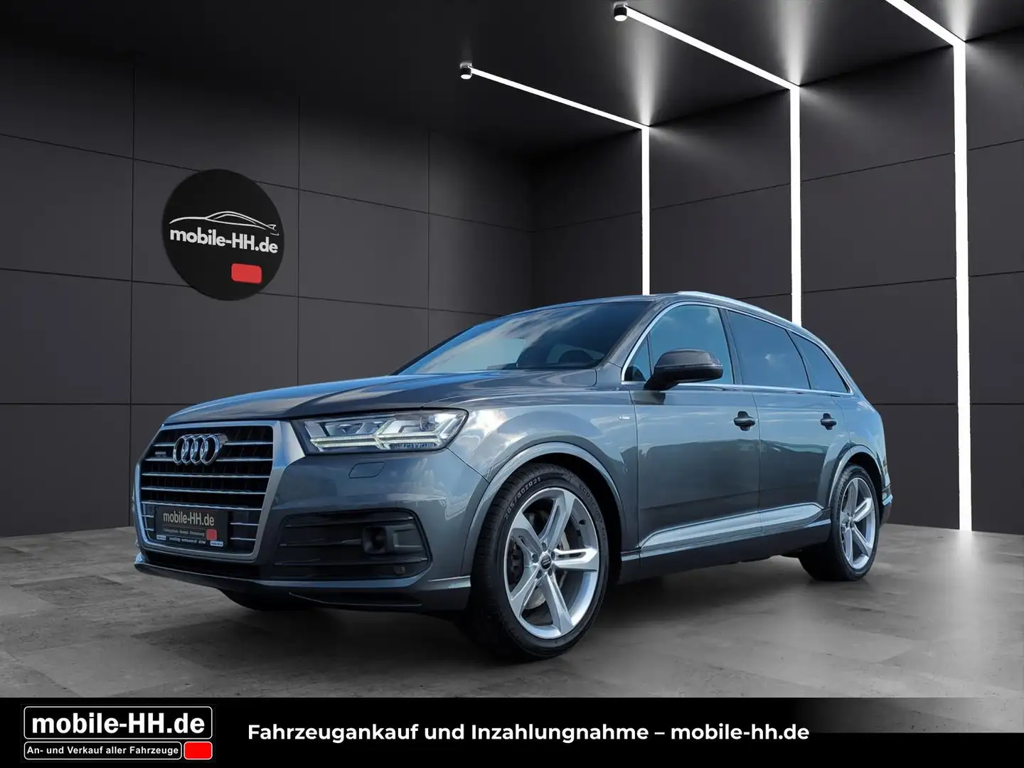 Audi Q7 3.0 TDI S-Line HUD*PANO*ACC*LED*7 SITZER*S-LINE* Grau - 1