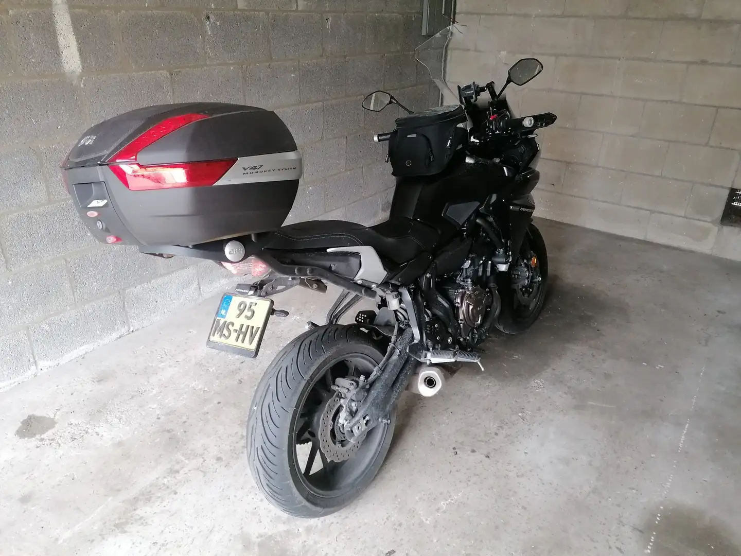 Yamaha Tracer 700 black on black Чорний - 1