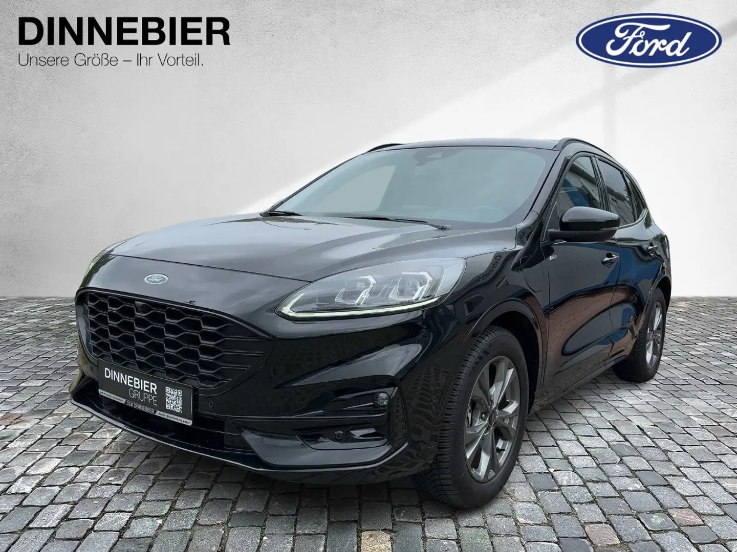 Ford Kuga ST-LINE X 2.5L PHEV LED+HUD+ ParkAss.+PDC Zwart - 2