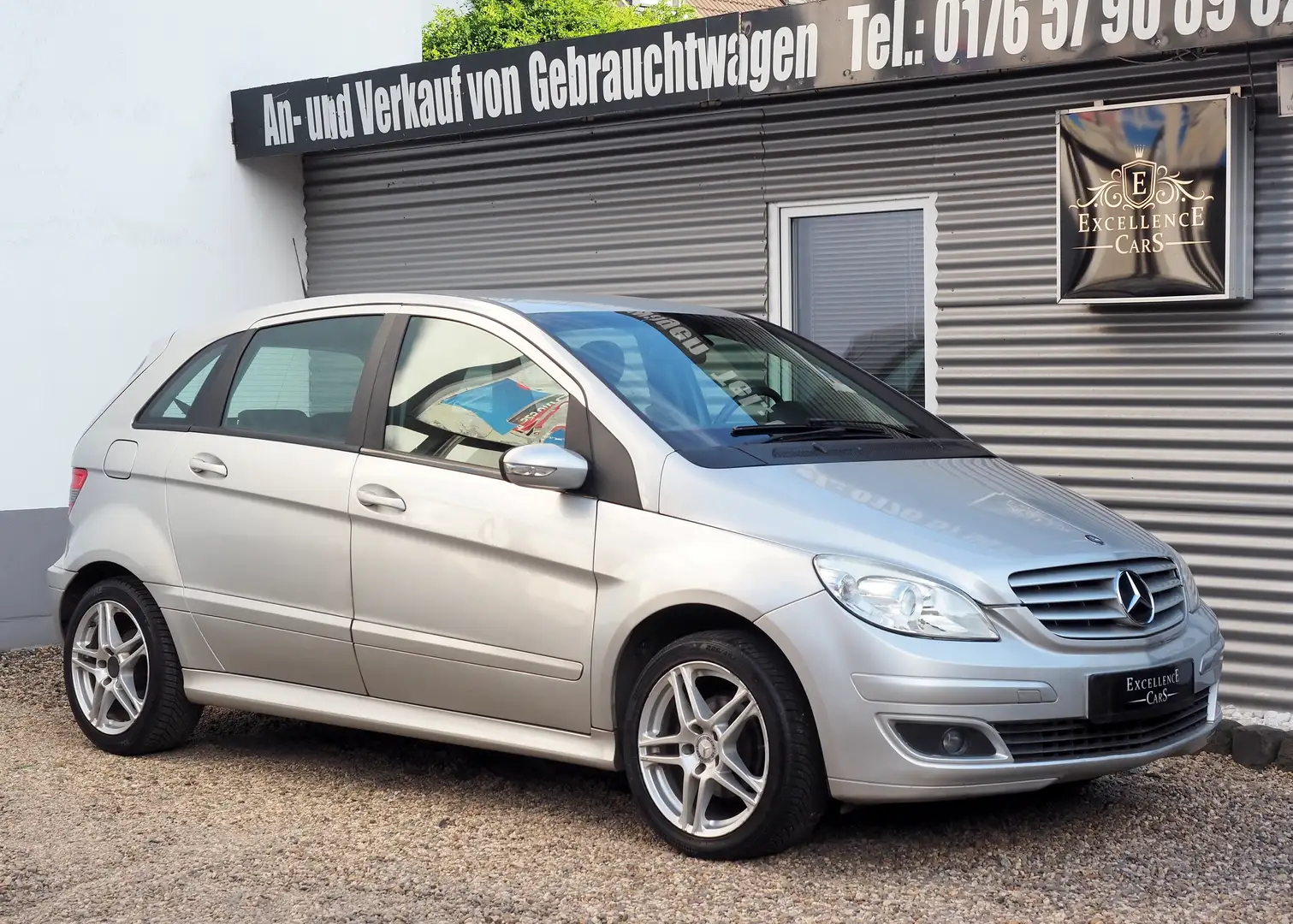 Mercedes-Benz B 170 B-Klasse Automatik Tüv Klima Leder Silber - 1