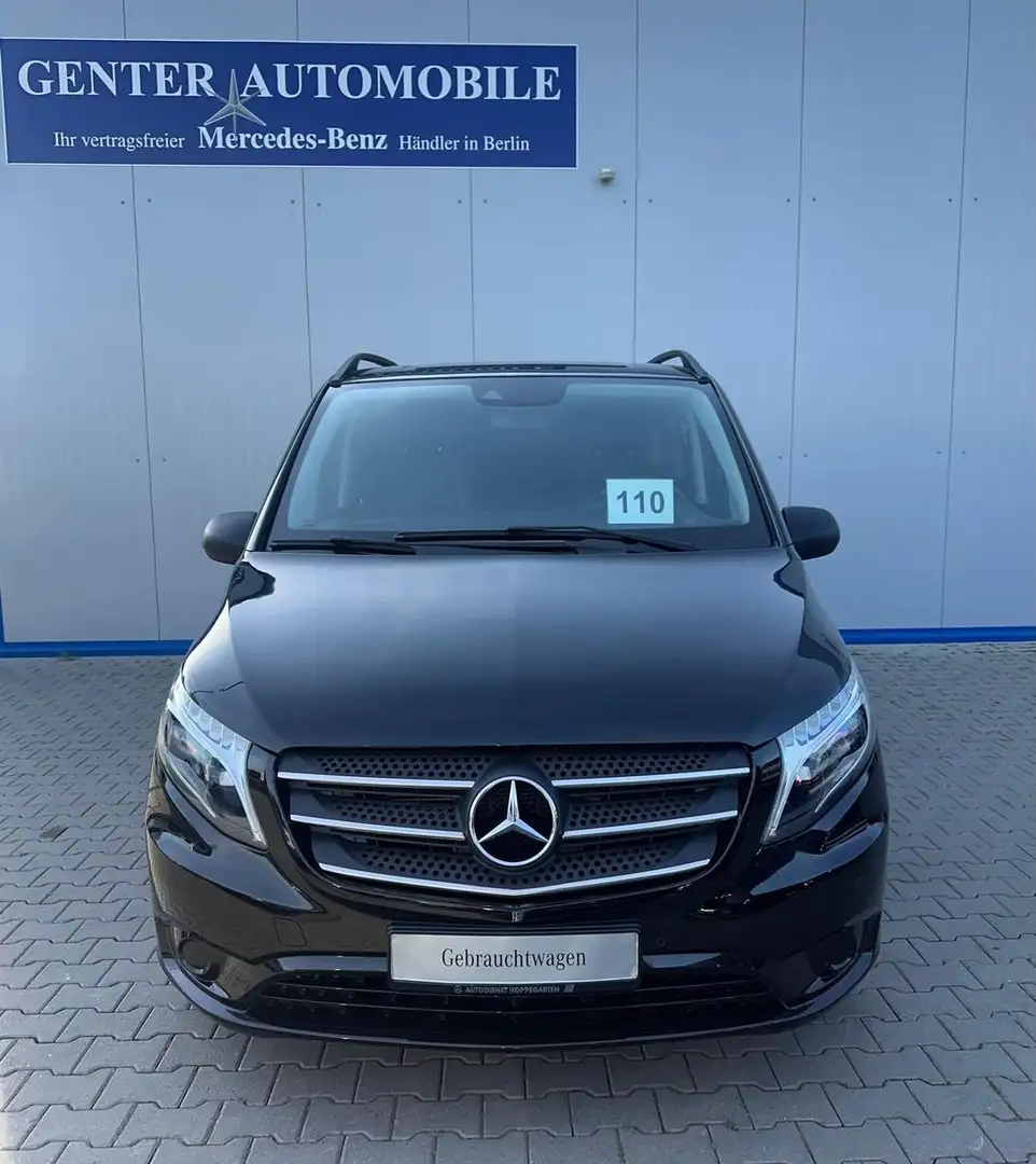 Mercedes-Benz Vito 119 d LANG 7G MIXTO NAVI LED WEBASTO KAMERA Noir - 2
