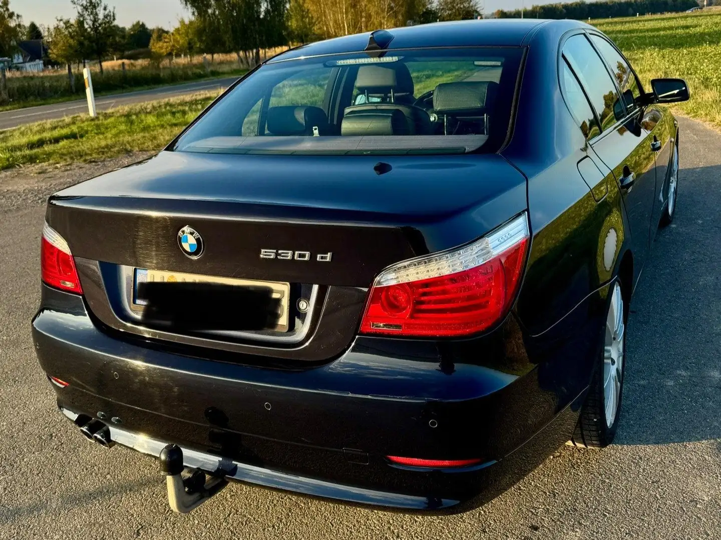 BMW 530 5er Diesel 530d Bleu - 2