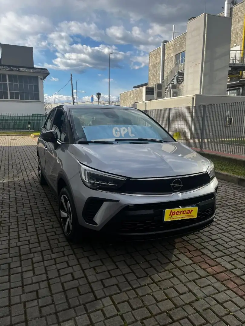 Opel Crossland 1.2 Turbo 12V 110 CV Start&Stop Edition GPL Grigio - 1