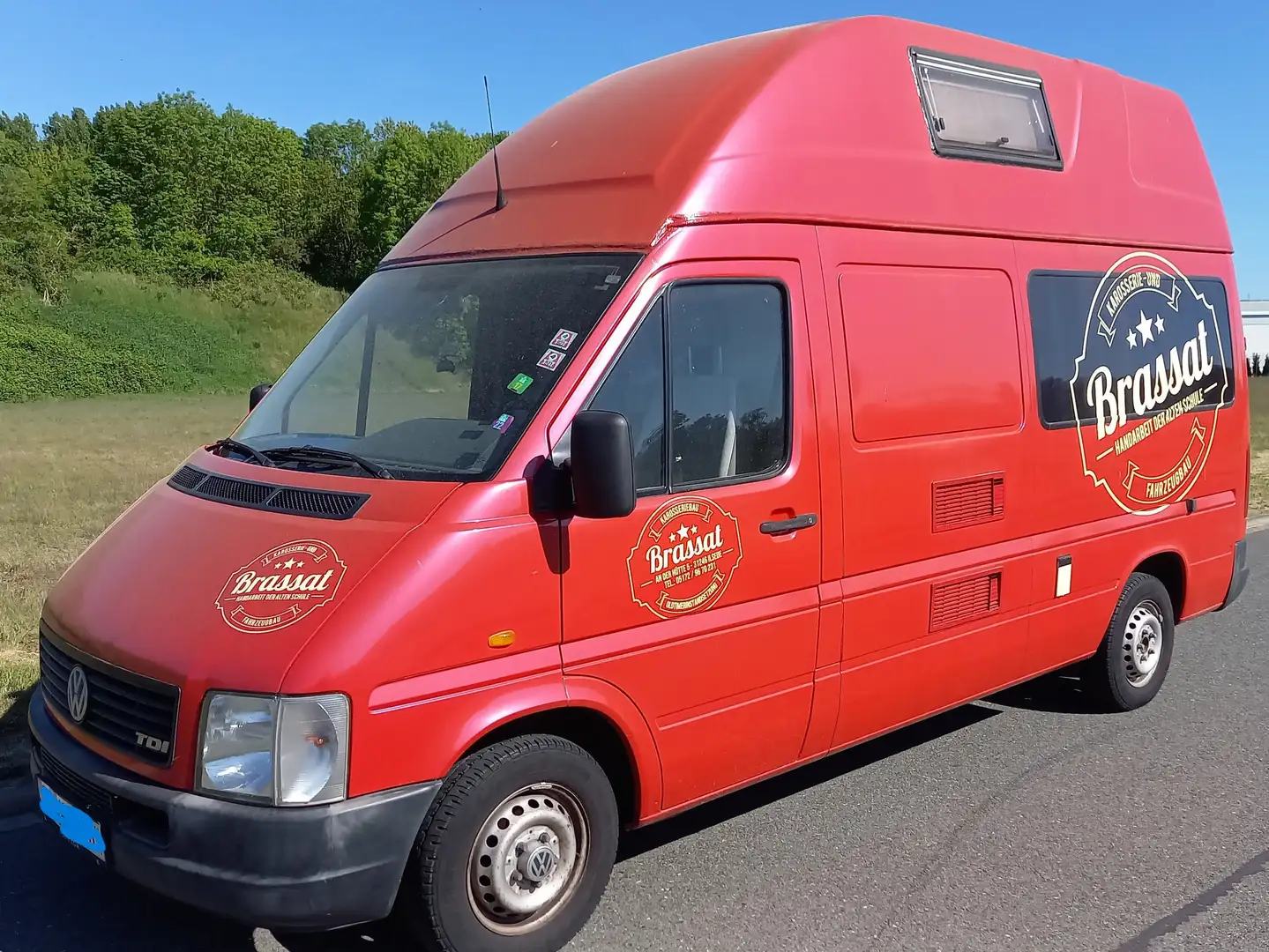 Volkswagen LT LT 28 TDI 2DD082/W60 Roşu - 1
