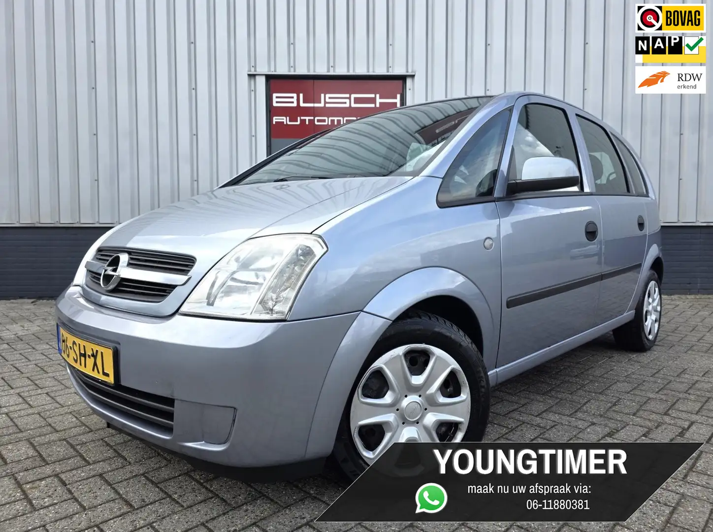 Opel Meriva 1.6 16V Essentia | CRUISE CONTROL | AIRCO | Gris - 1