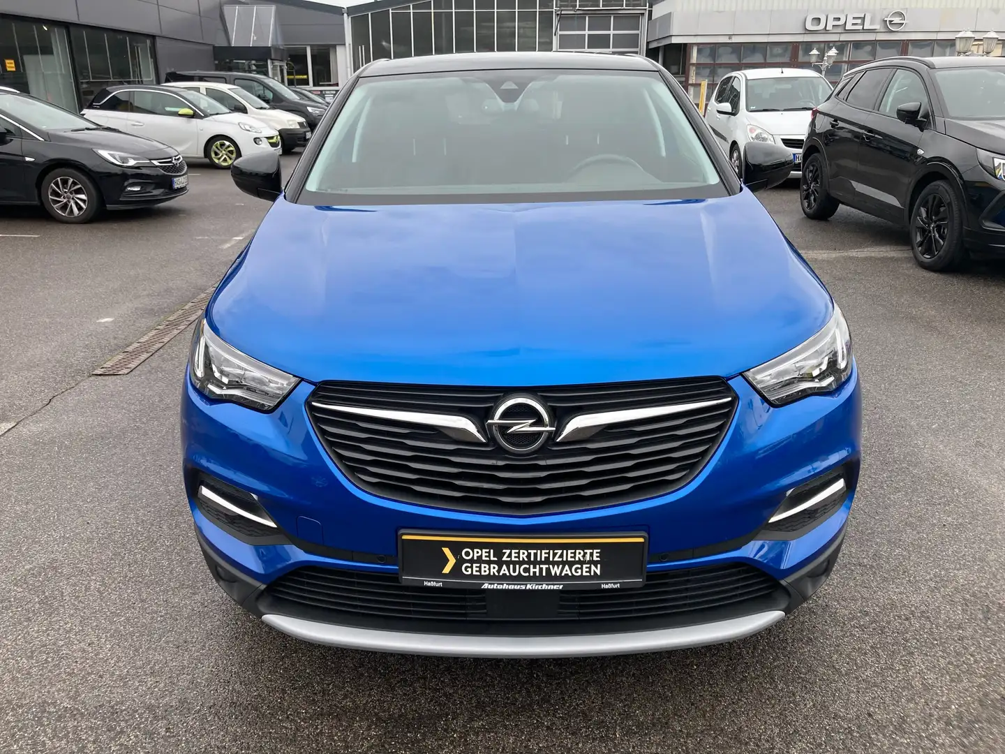 Opel Grandland X Opel 2020 1.2 Turbo 130PS*SHZ*PP*RFK*LM*NAVI Bleu - 2