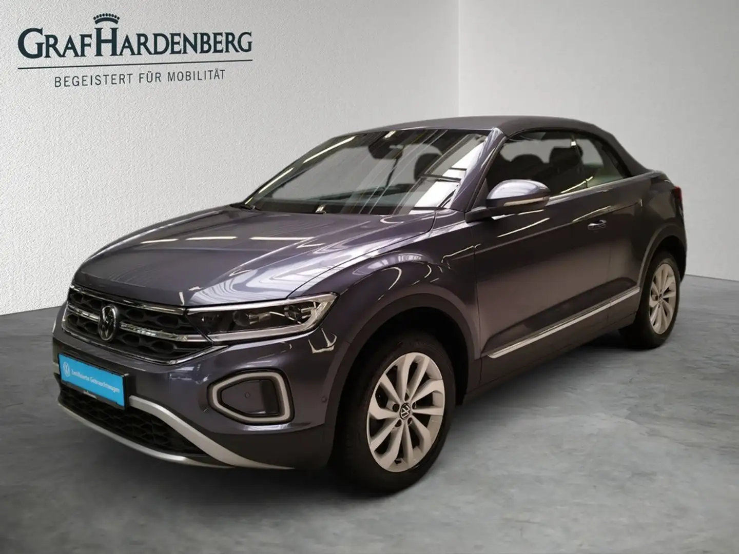Volkswagen T-Roc Cabrio 1.0 TSI Style ACC LED Grau - 1