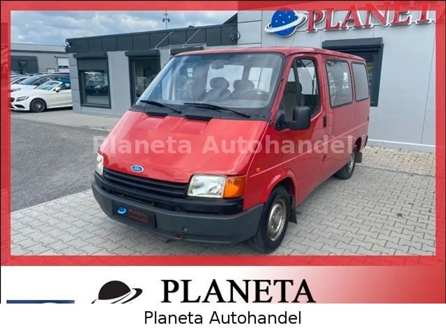 Ford Transit Bus Oldtimer*AUTOMATIK*3/SITZER*HU/AU NE Rouge - 1