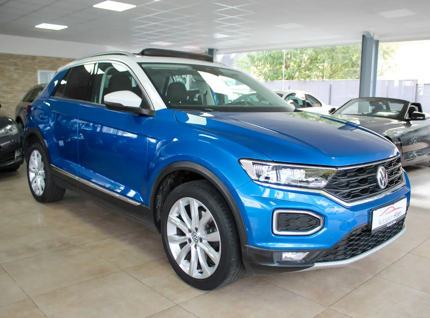 Volkswagen T-Roc 2.0 TDI 4Motion DSG Pano ACC Beats 1.Hand Blau - 1