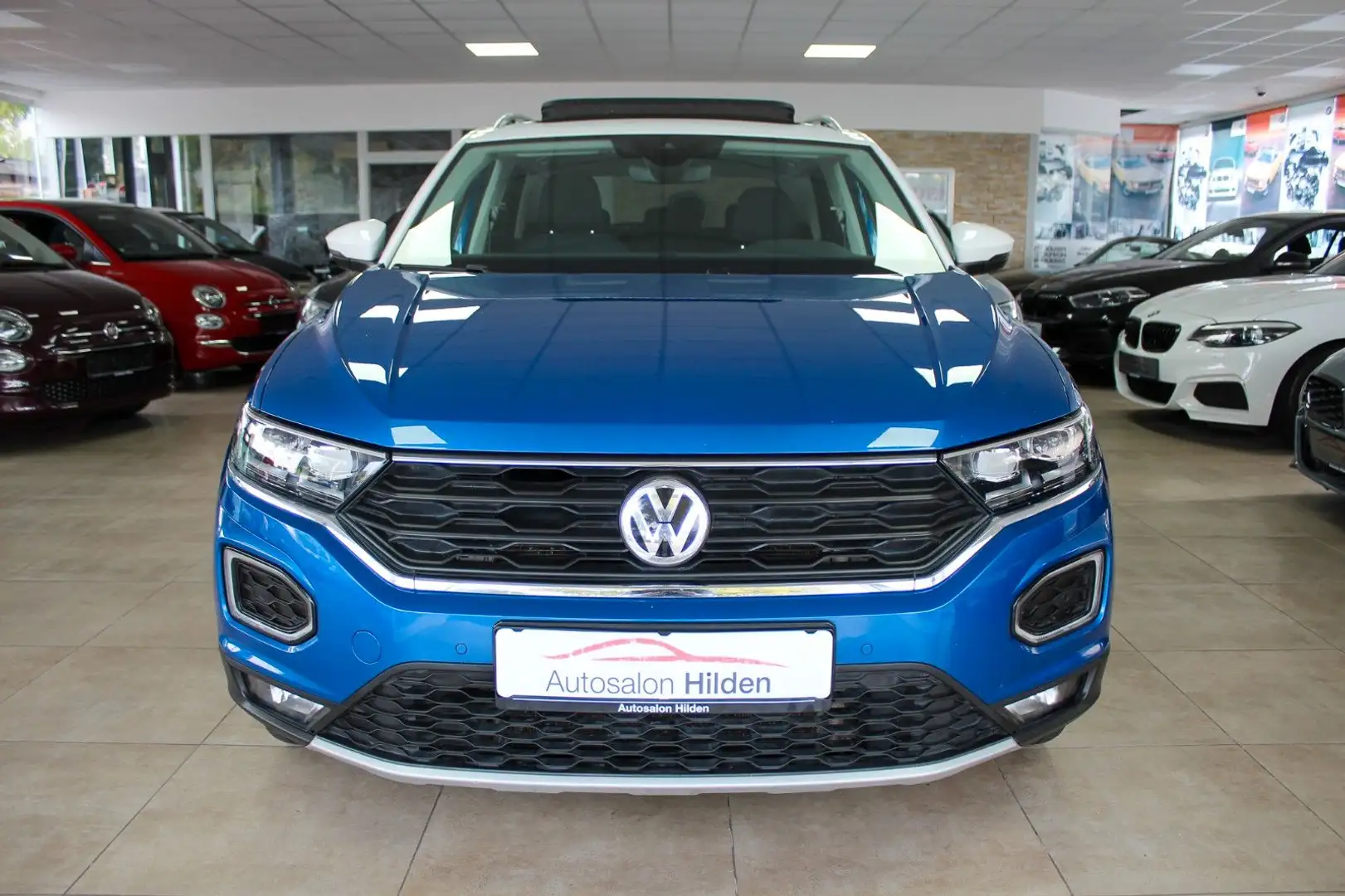 Volkswagen T-Roc 2.0 TDI 4Motion DSG Pano ACC Beats 1.Hand Blau - 2