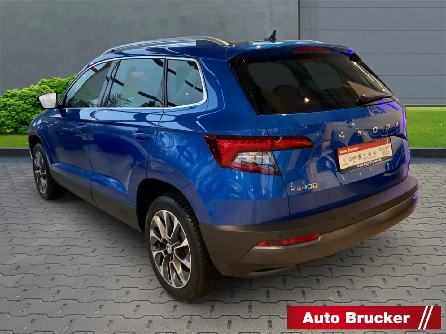 Skoda Karoq Drive 125+LED+SHZ+RFK+NAVI+2-Zonen-Klimaanlage Blau - 2