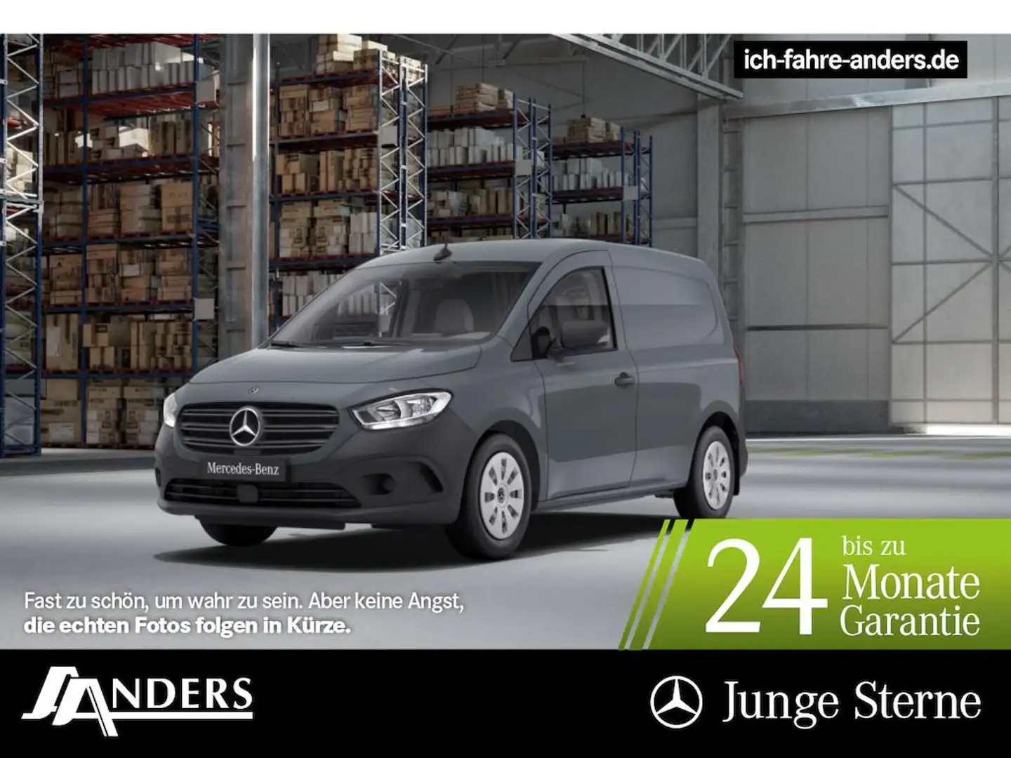 Mercedes-Benz Citan 110 Kasten AHK*Klima*MBUX*SHZ*Tempomat* Grau - 1
