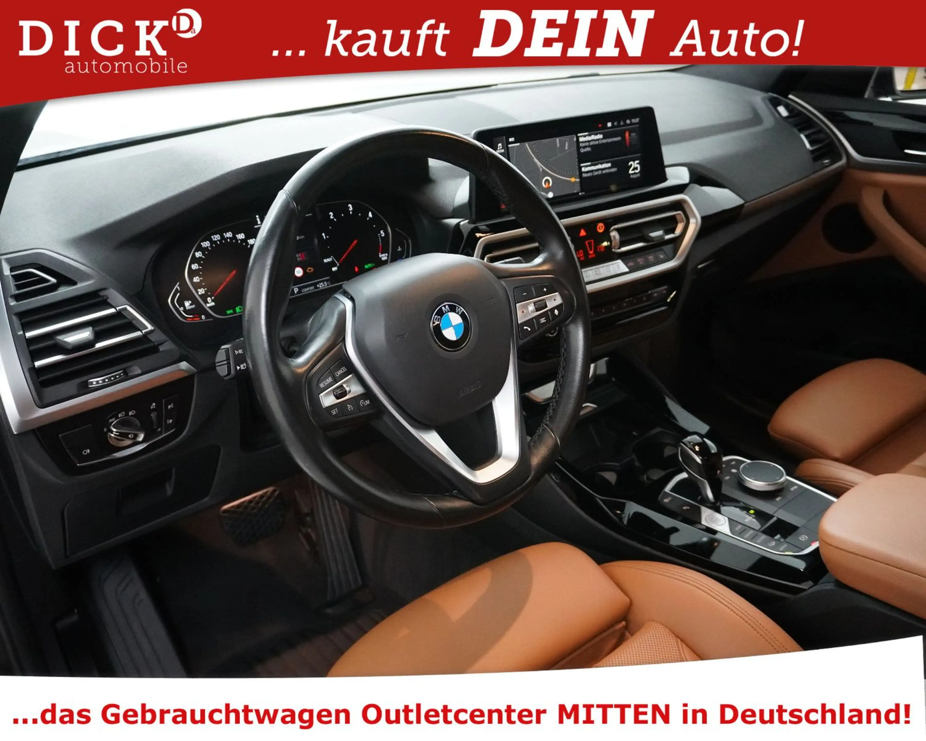 BMW X3 xDr 30d Aut. Luxury Line M SPORTF.+KAM+AHK+19 — photo 10