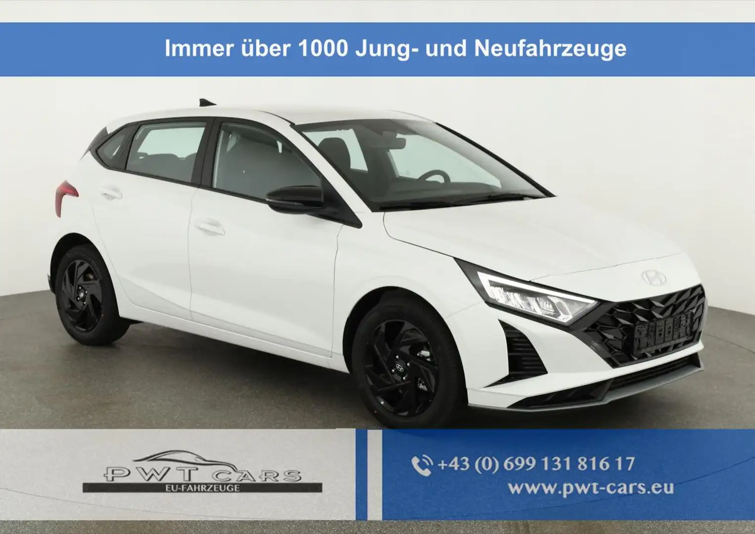 Hyundai i20 1.0 T-GDI Go!, Navi, Kamera, LED, AppConnect, W... Weiß - 1