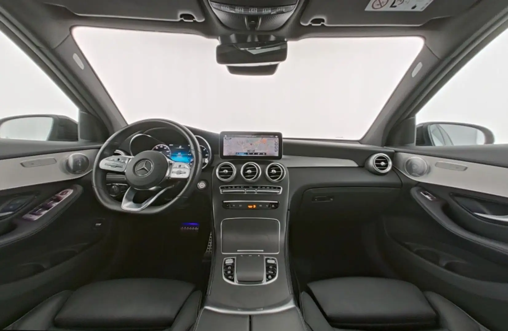 Mercedes-Benz GLC 300 d 4M AMG PANO KEYLS BURM WIDE AMBI 360° Argent - 2