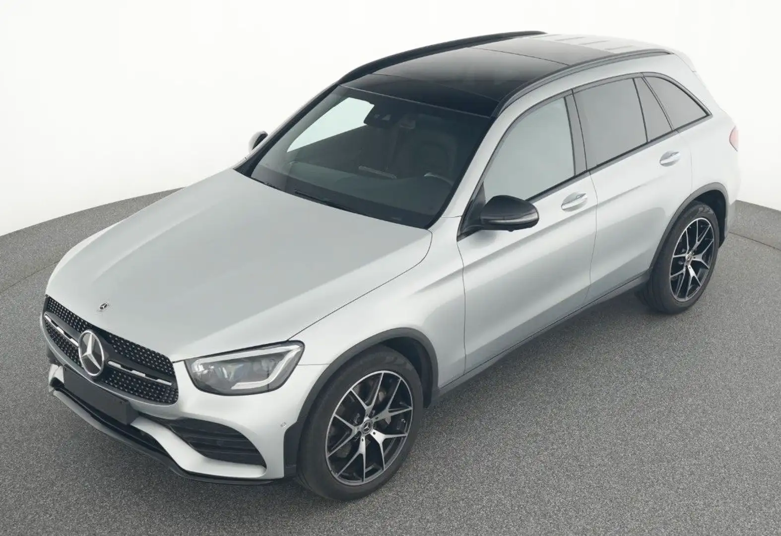 Mercedes-Benz GLC 300 d 4M AMG PANO KEYLS BURM WIDE AMBI 360° Argent - 1