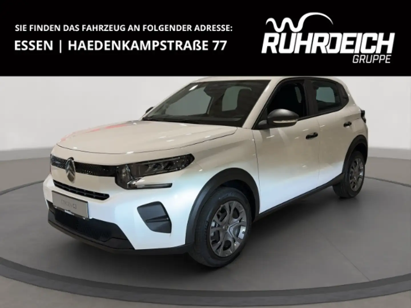 Citroen C3 YOU LED-Tagfahrlicht PDC Spurhalteassis Notbremsas Weiß - 1
