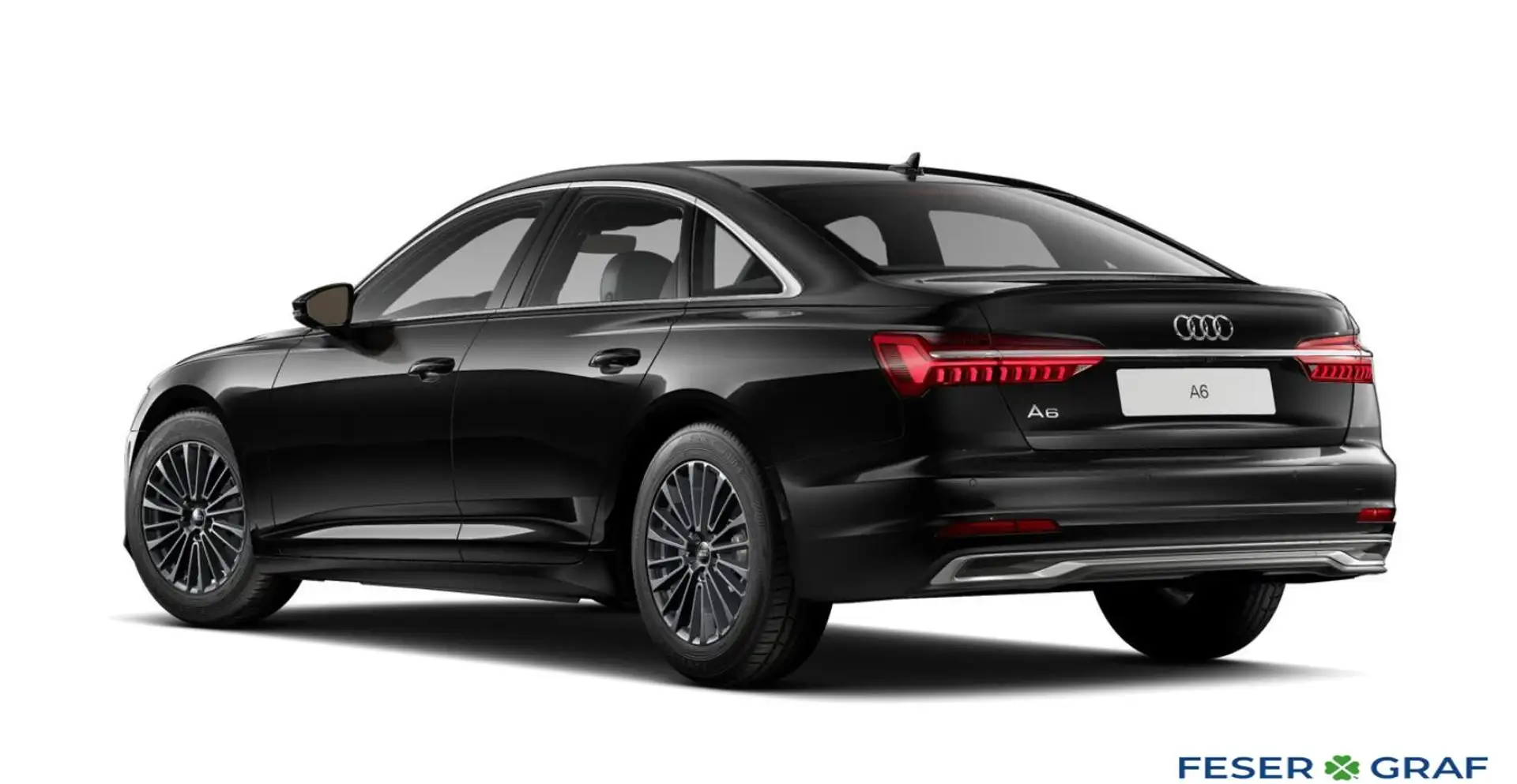 Audi A6 Limousine 45 TFSI S tr. Matrix-Kamera-ACC Schwarz - 2