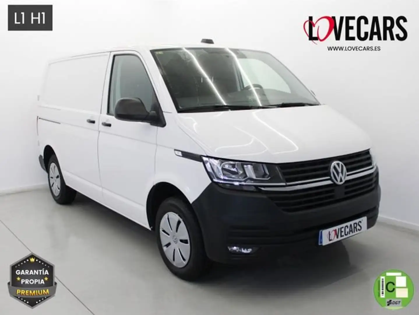 Volkswagen Transporter 2.0 TDI BMT FURGÓN CERRADO 110 Blanco - 1