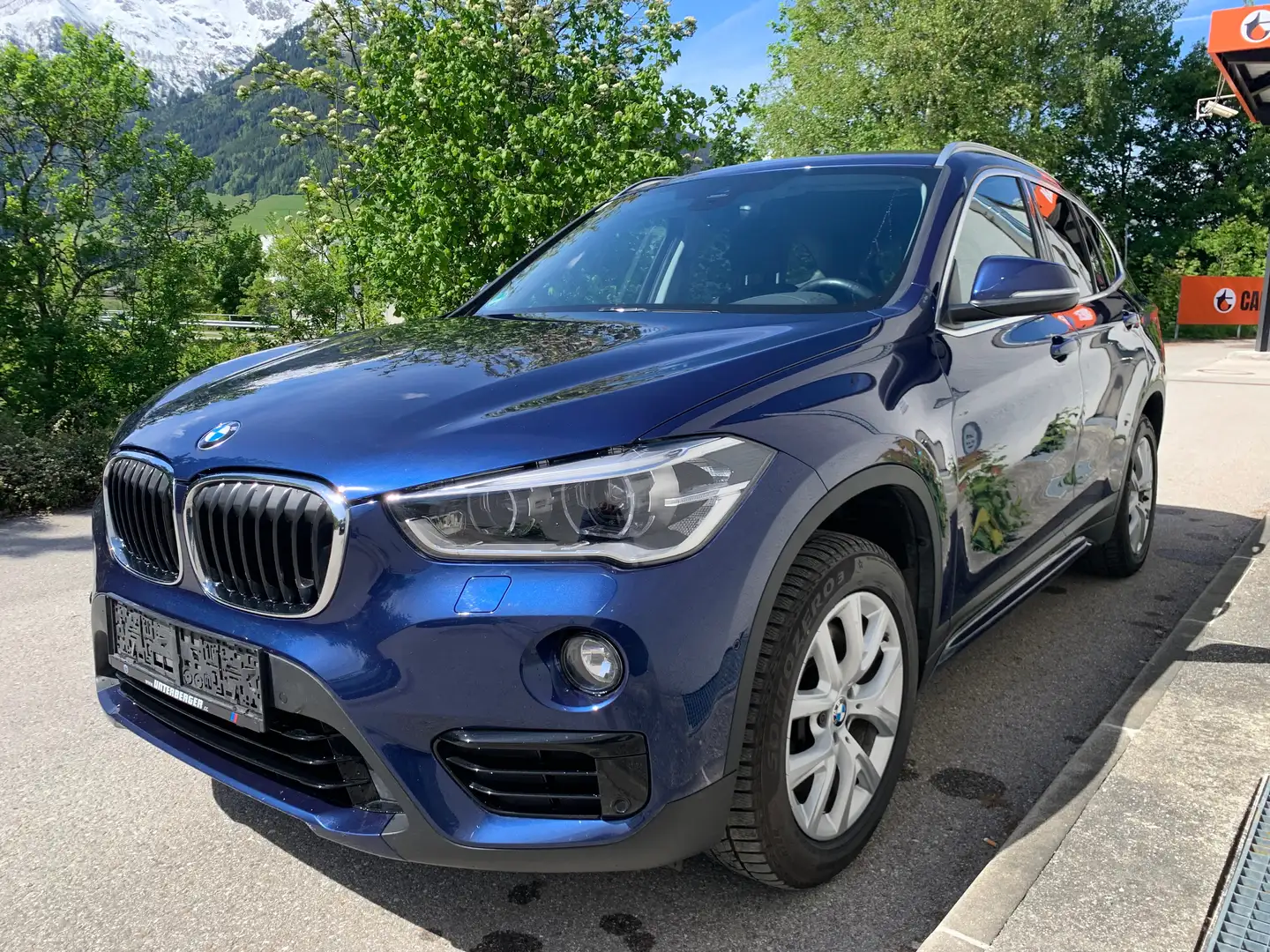 BMW X1 X1 xDrive 20d Sport Line Aut. Sport Line Blau - 2