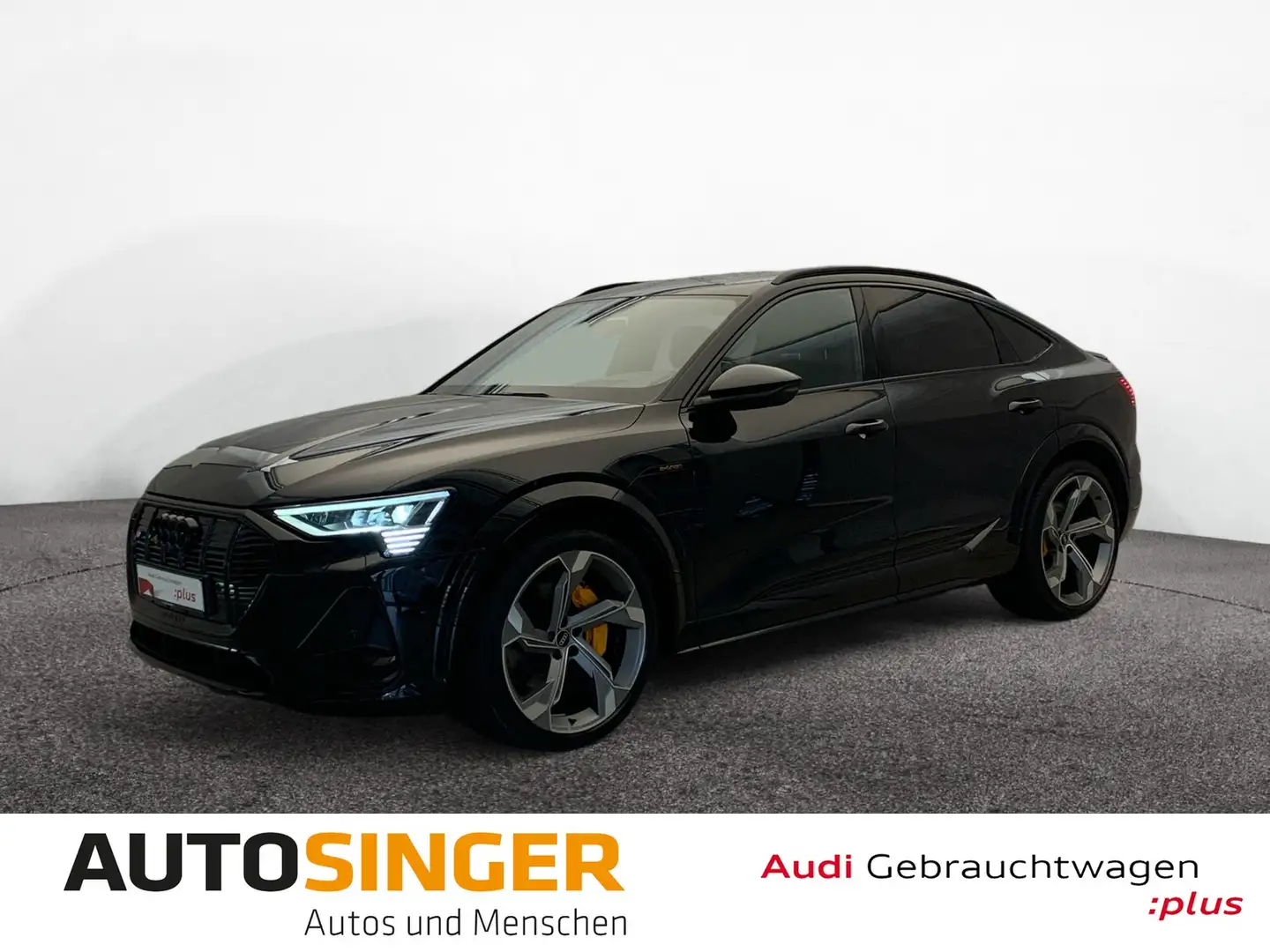 Audi e-tron S Sportback qua *MATRIX*PANO*LEDER*22"* Fekete - 1