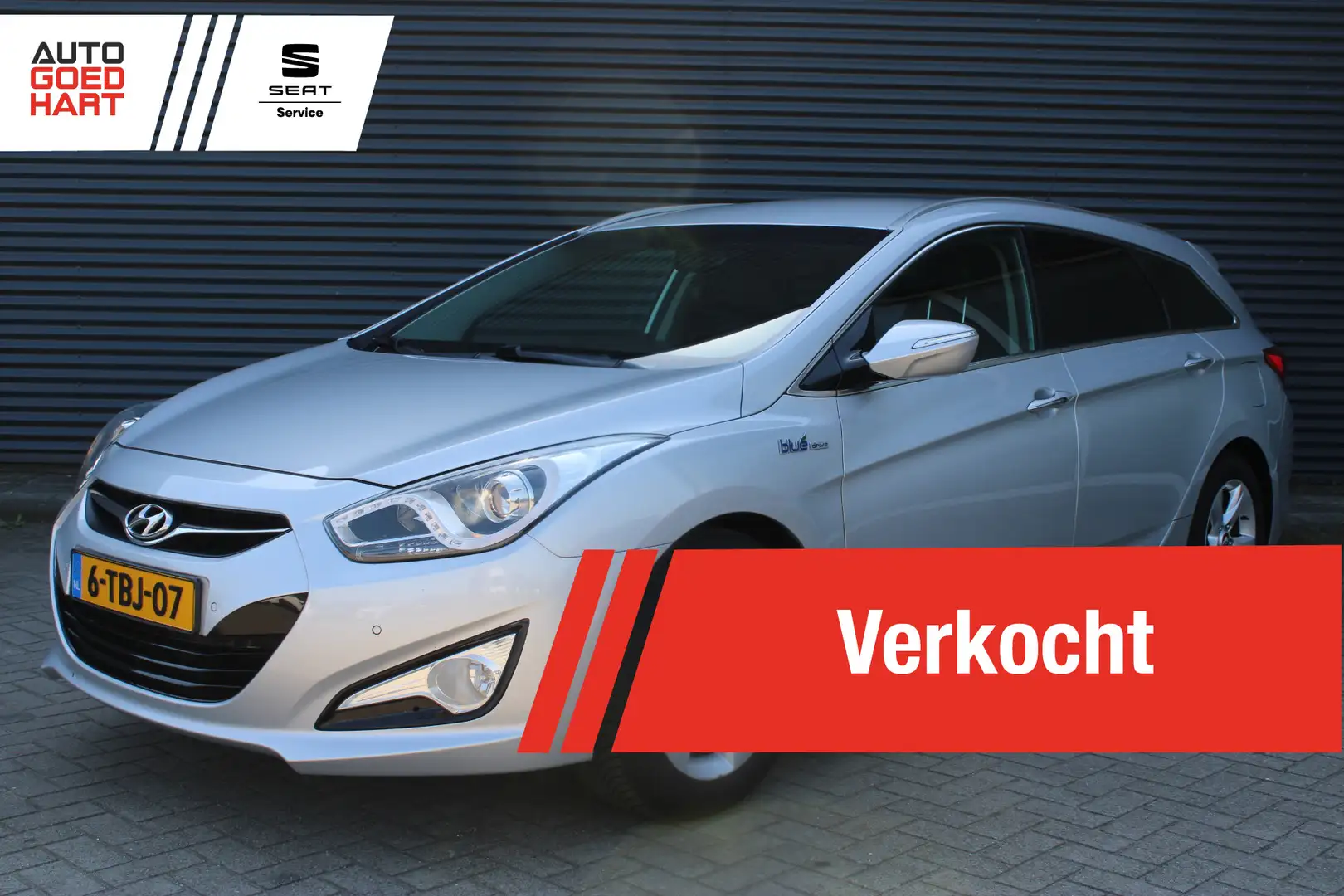 Hyundai i40 Wagon 1.6 GDI Blue Business Edition Trekhaak Cruis Grigio - 1