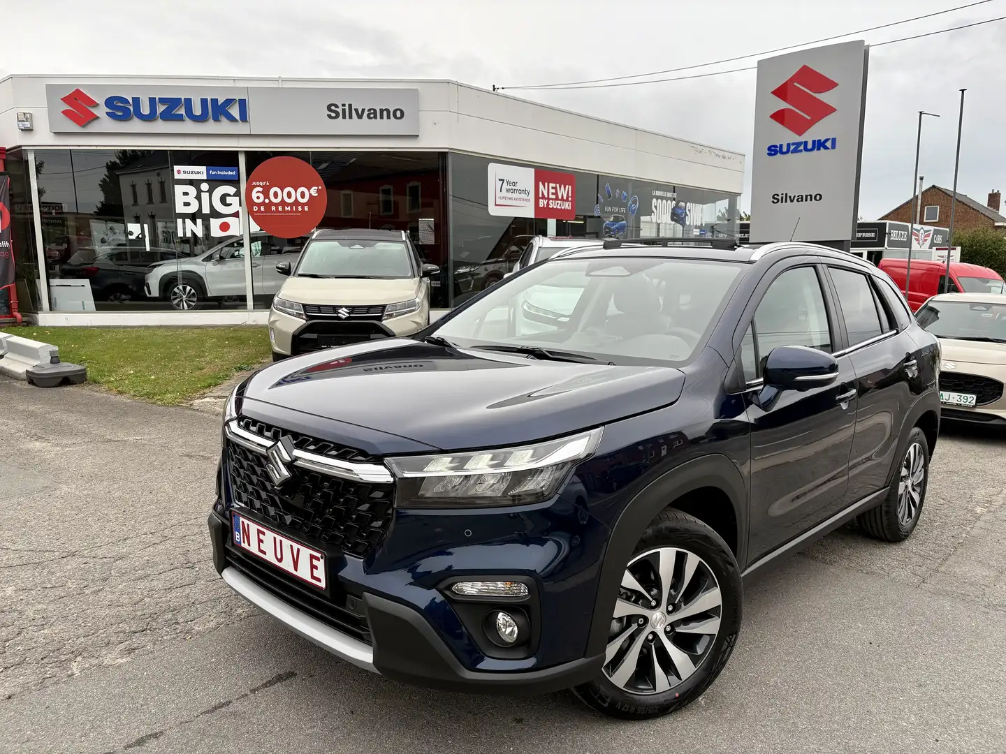 Suzuki S-Cross 1.4 Turbo MHEV 48V GLX SP - BOITE AUTOMATIQUE Blauw - 1