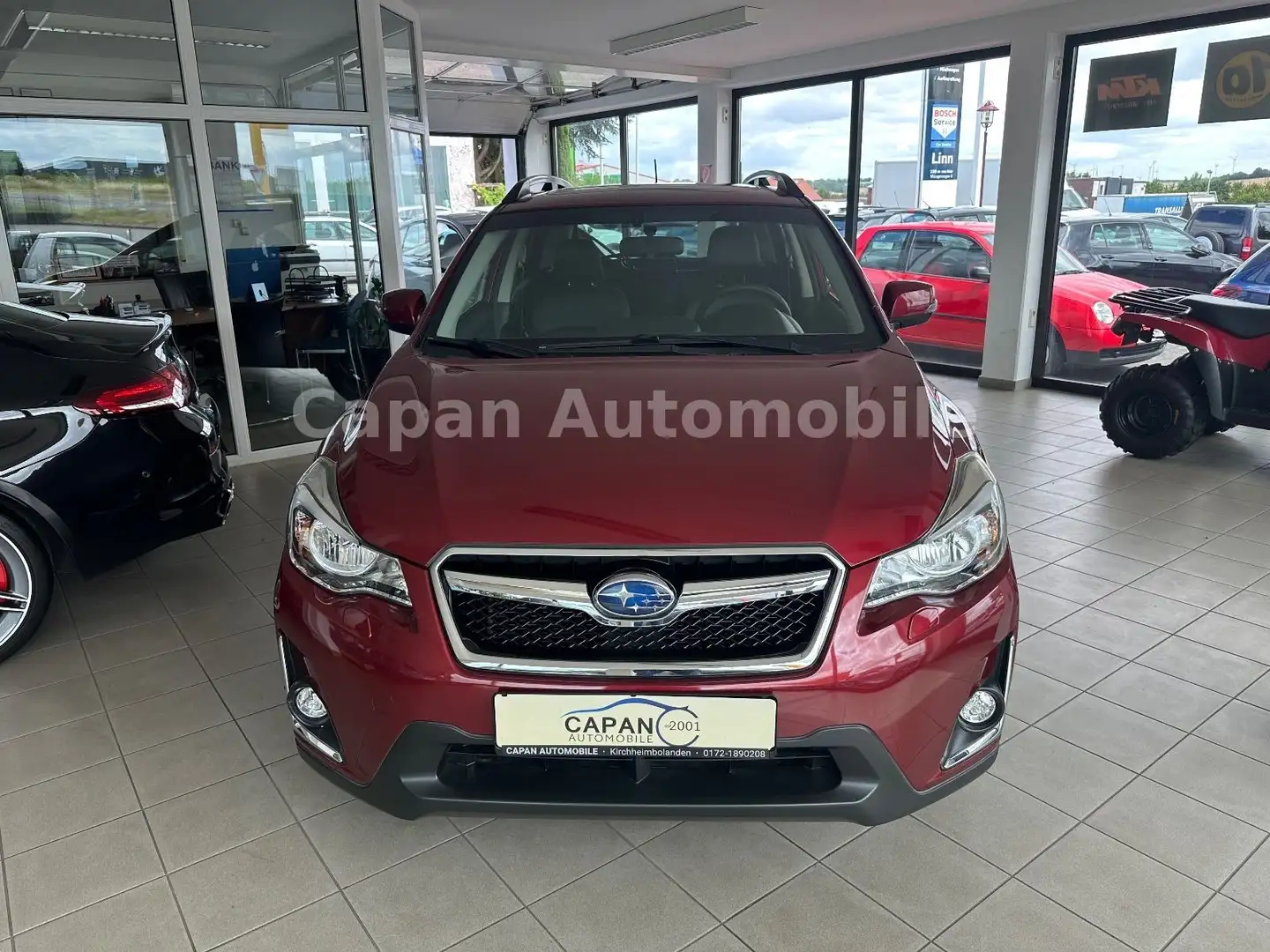 Subaru XV Exclusive+ 4x4 Automatik/1.Hand/Scheckheft/E6 Rot - 2
