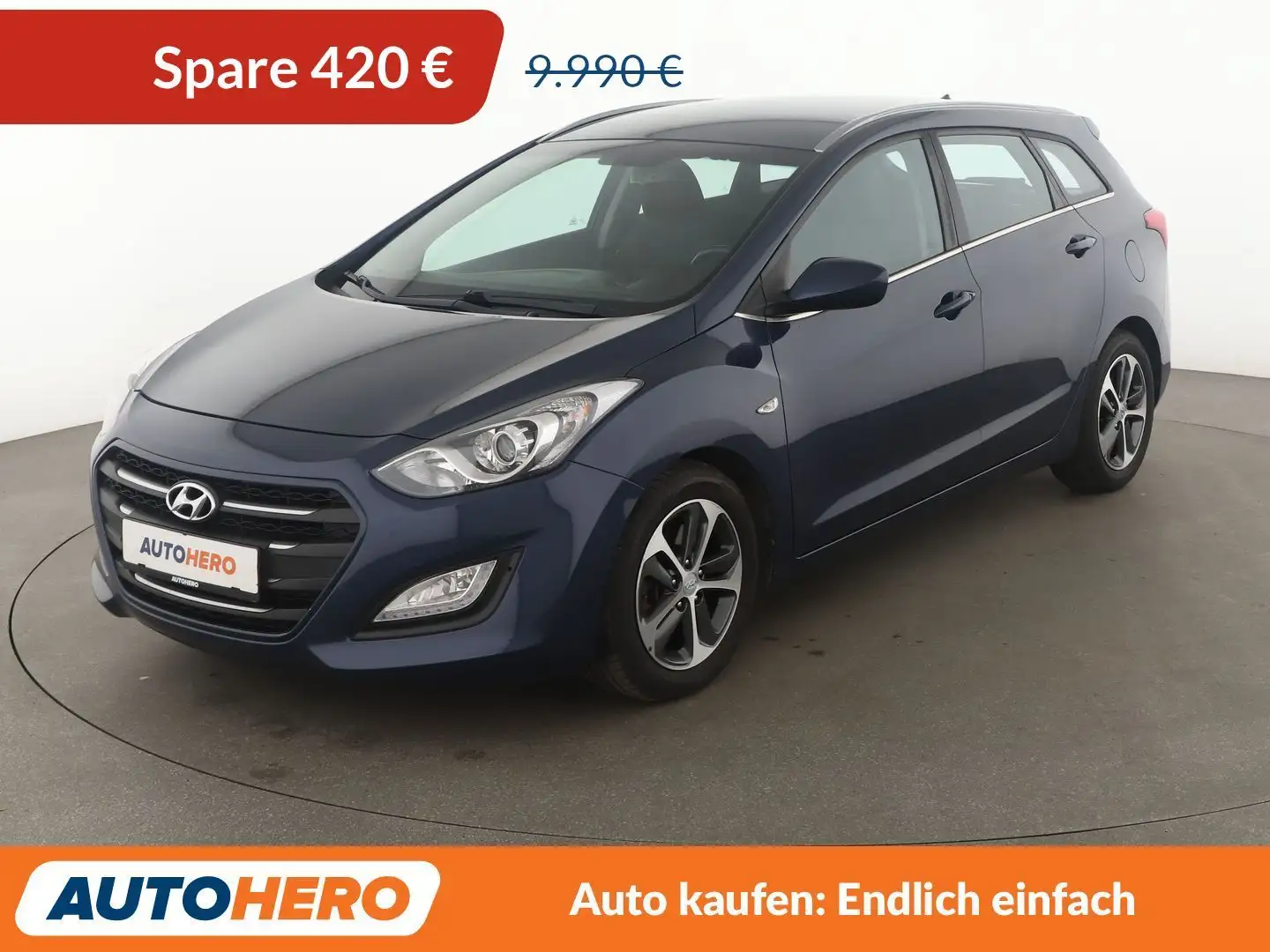 Hyundai i30 1.6 GDI Trend blue*TEMPO*PDC*LIM*SHZ*ALU* Blau - 1