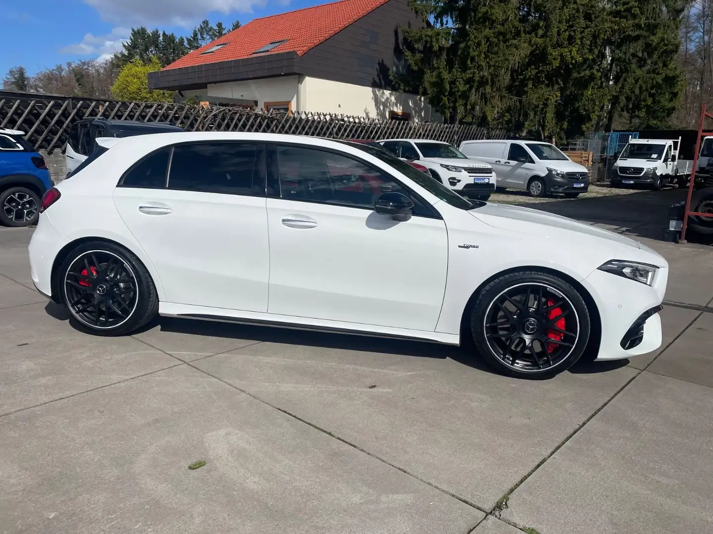 Mercedes-Benz A 45 AMG A 45 S AMG 4Matic/Leder/Navi/Kamera 360/Pano/LED Blanco - 2