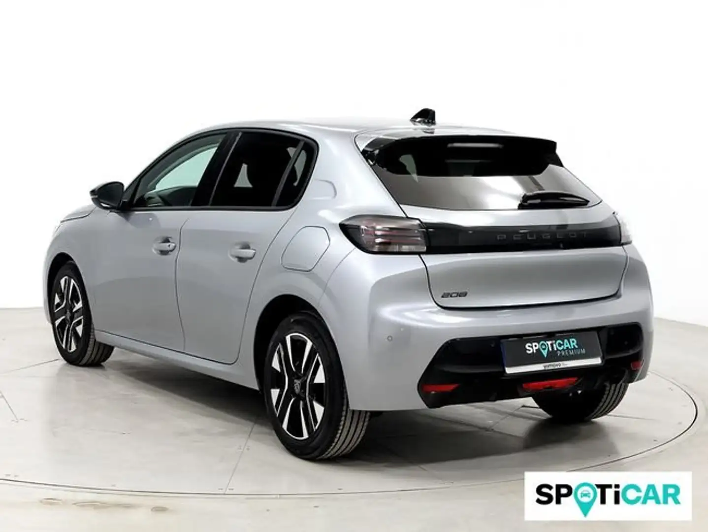 Peugeot 208 1.2 Puretech S&S Allure 100 Gris - 2