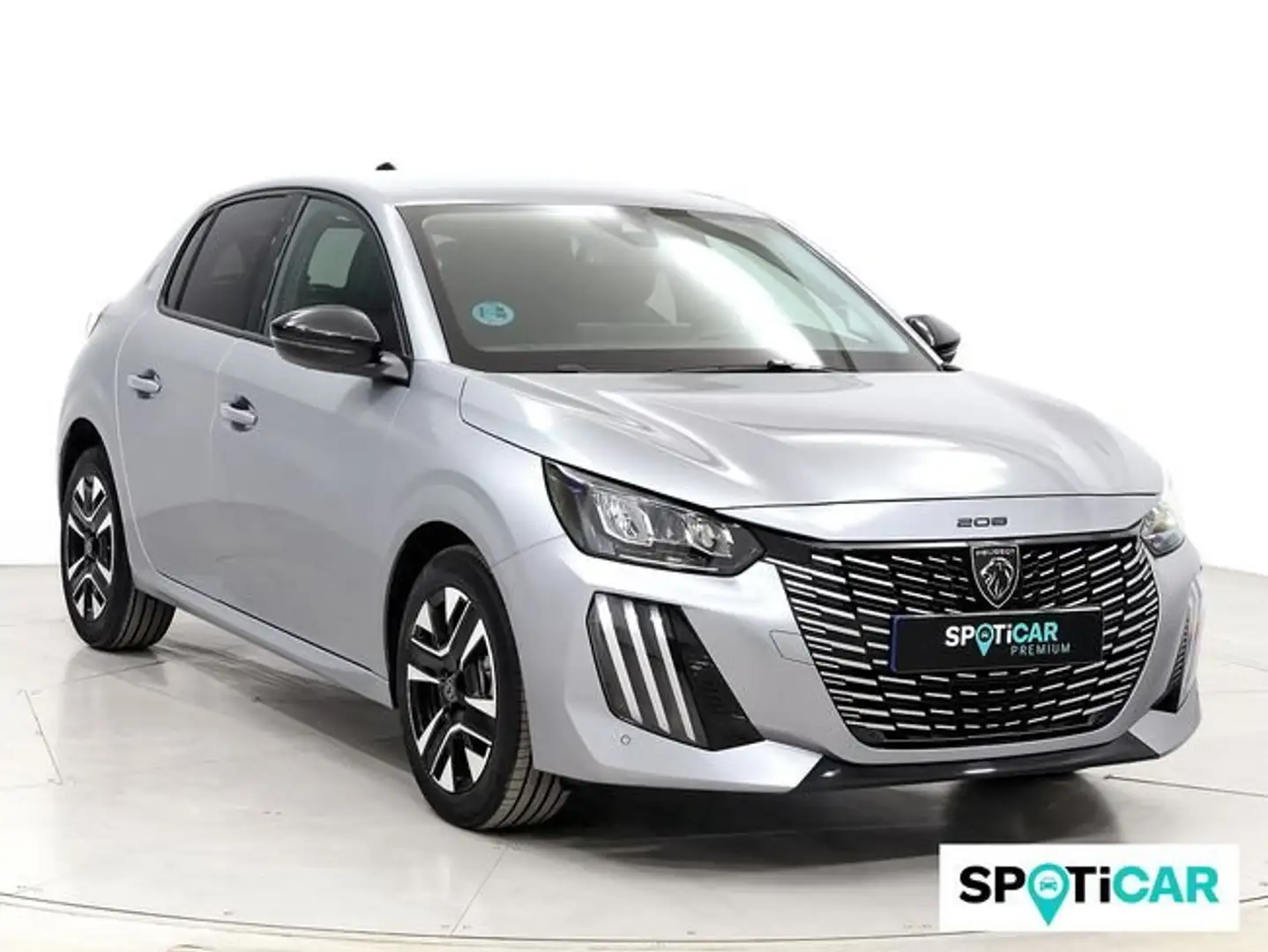 Peugeot 208 1.2 Puretech S&S Allure 100 Gris - 1