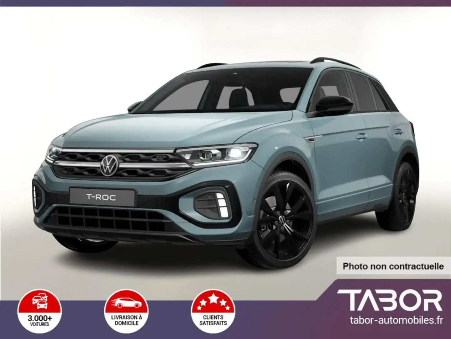 Volkswagen T-Roc 1.5 TSI 150 DSG R-Line Pano Bleu - 1