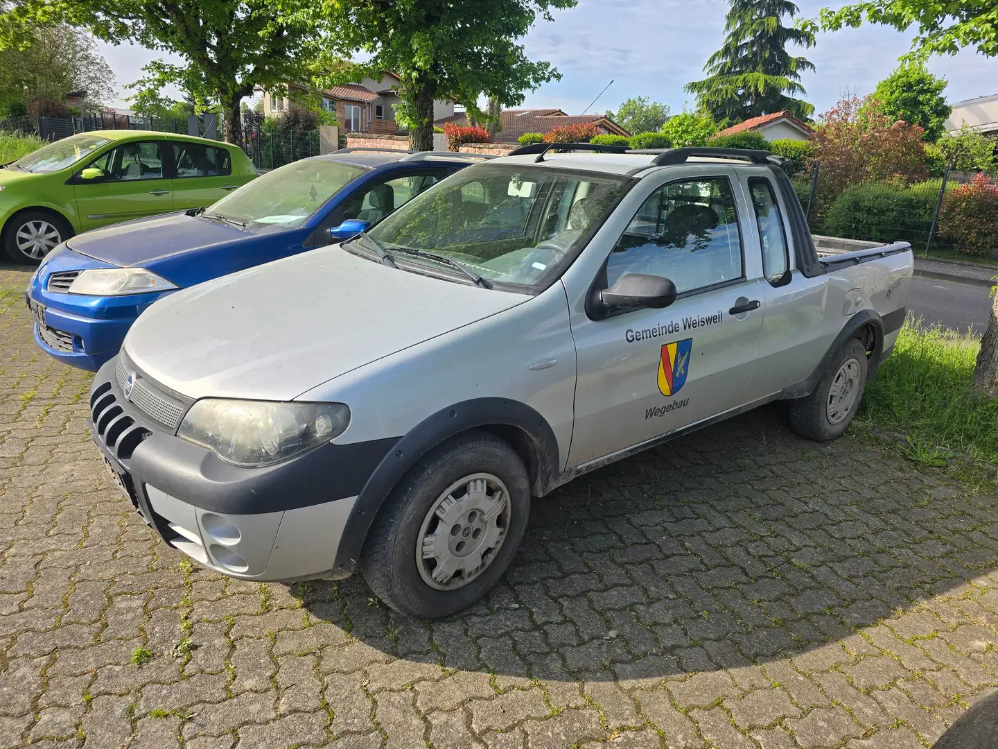 Fiat Strada 1,3 JTD Silber - 1