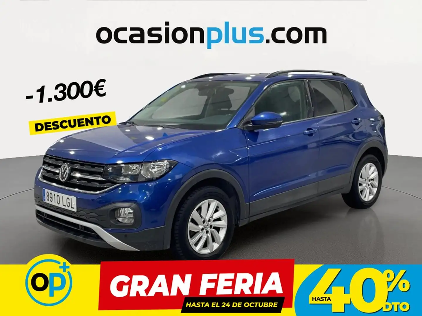 Volkswagen T-Cross 1.0 TSI Advance Azul - 1
