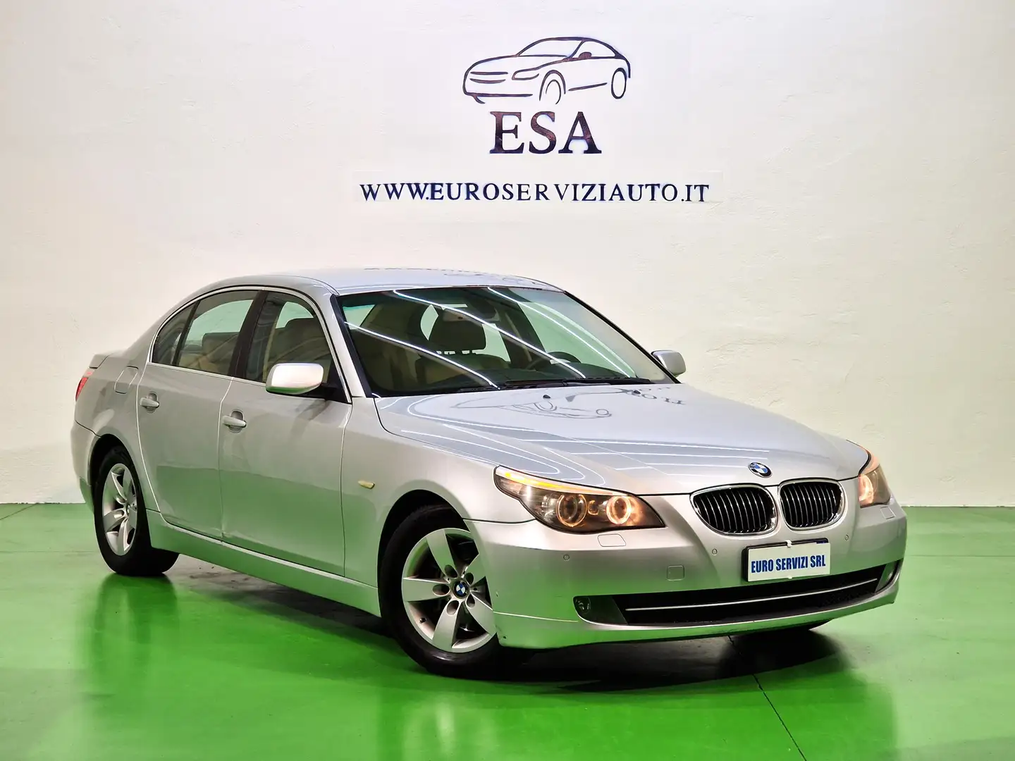 BMW 525 Serie 5 E60 2007 Berlina 525d Futura Plateado - 1