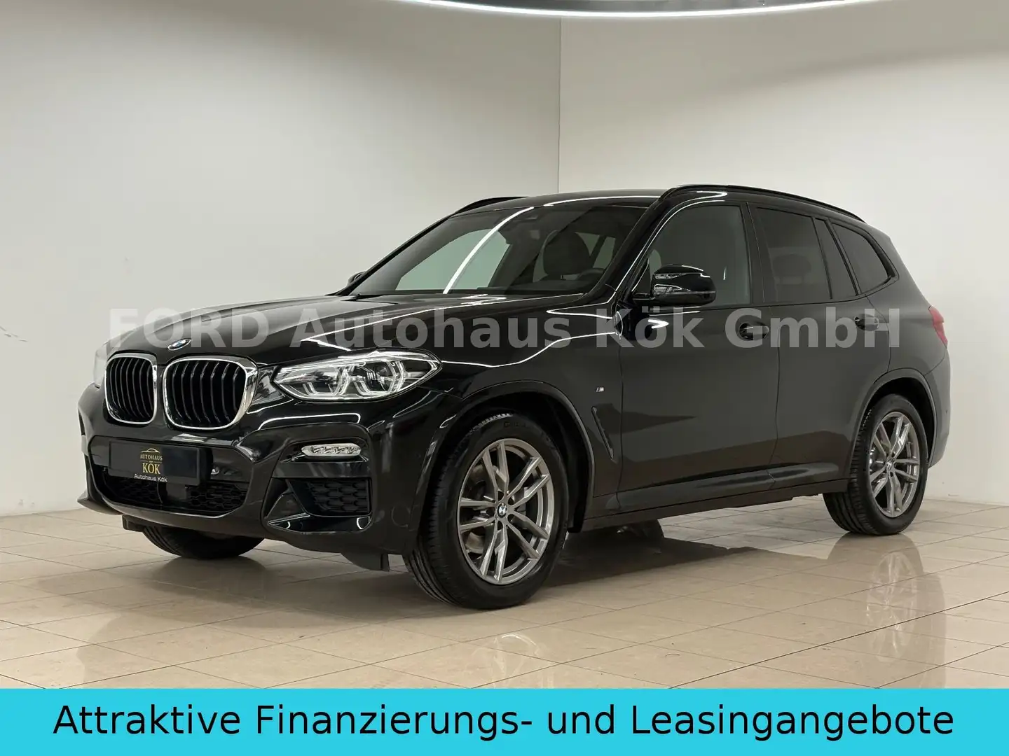BMW X3 xDrive 20 d M Sport PANO HEADUP 8 Fach AHK SH Noir - 1
