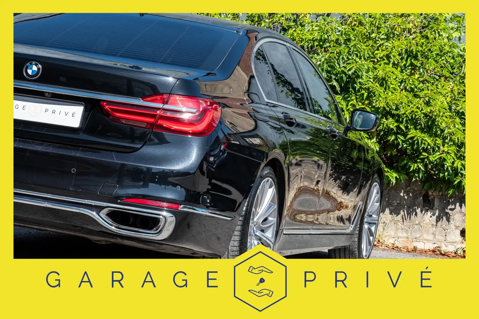 BMW 750 iXAS | Full options | Garantie 12M Negro - 1