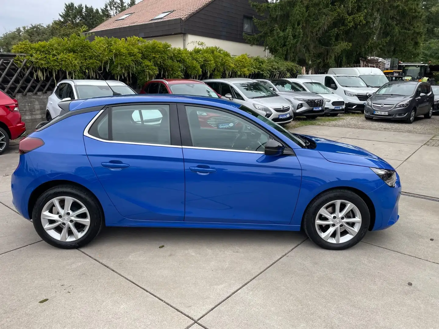 Opel Corsa F Elegance/Klima/Navi CarPlay/Leder/Kamera Blau - 2