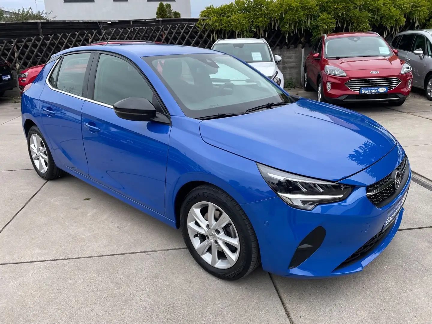 Opel Corsa F Elegance/Klima/Navi CarPlay/Leder/Kamera Blau - 1