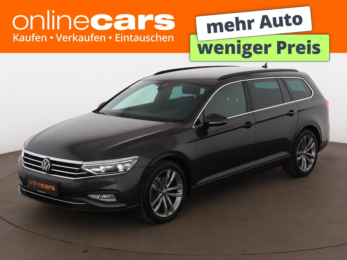 Volkswagen Passat Variant 2.0 TDI 4Motion Business Aut LED Grau - 1