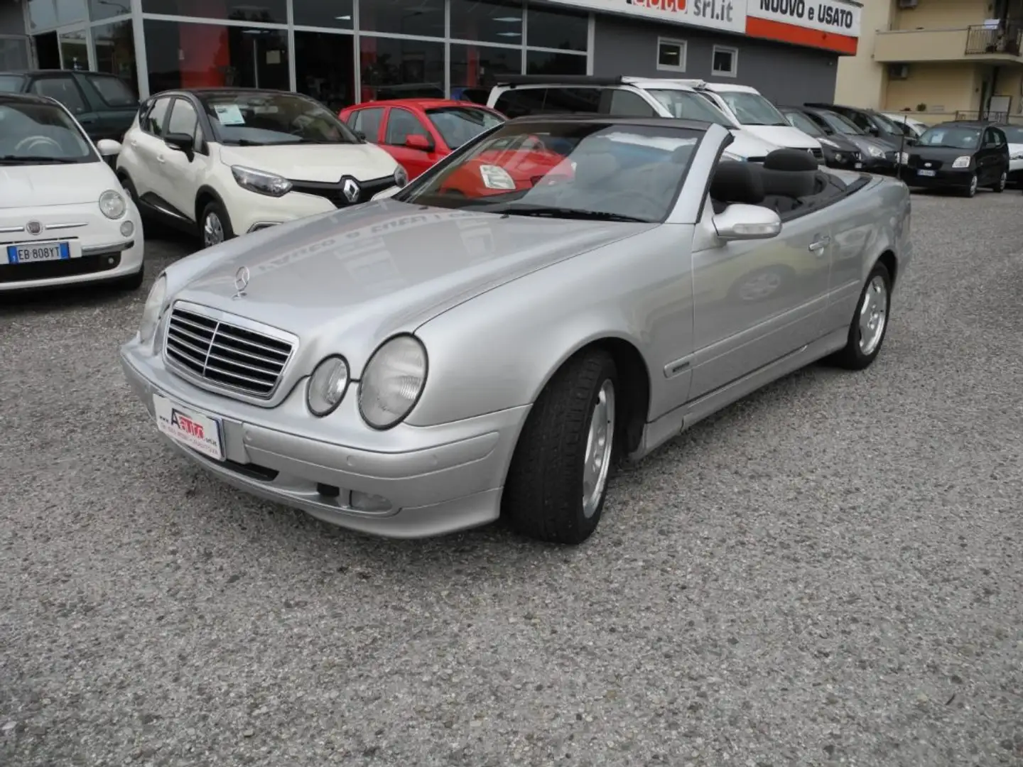 Mercedes-Benz CLK 200 Kompressor CABRIO Elegance Evo - "Iscrivibile ASI" Argento - 1